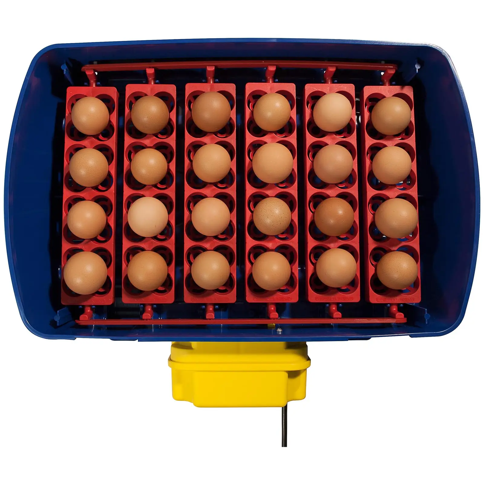 Couveuse à œufs entièrement automatique - 24 œufs - Système d'humidification (Matériau(x): ABS)