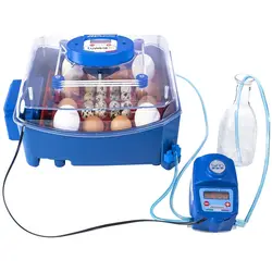 Couveuse à œufs entièrement automatique - 16 œufs - Système d'humidification - Protection antimicrobienne Biomaster