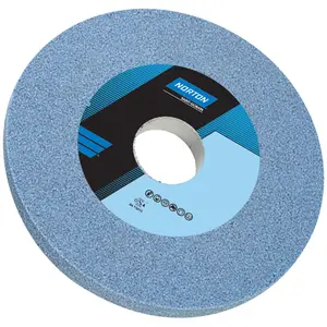 Slipskiva - Ø 200 mm - 60 korn - hårdhet K - aluminiumoxid (keramik) - 5 st