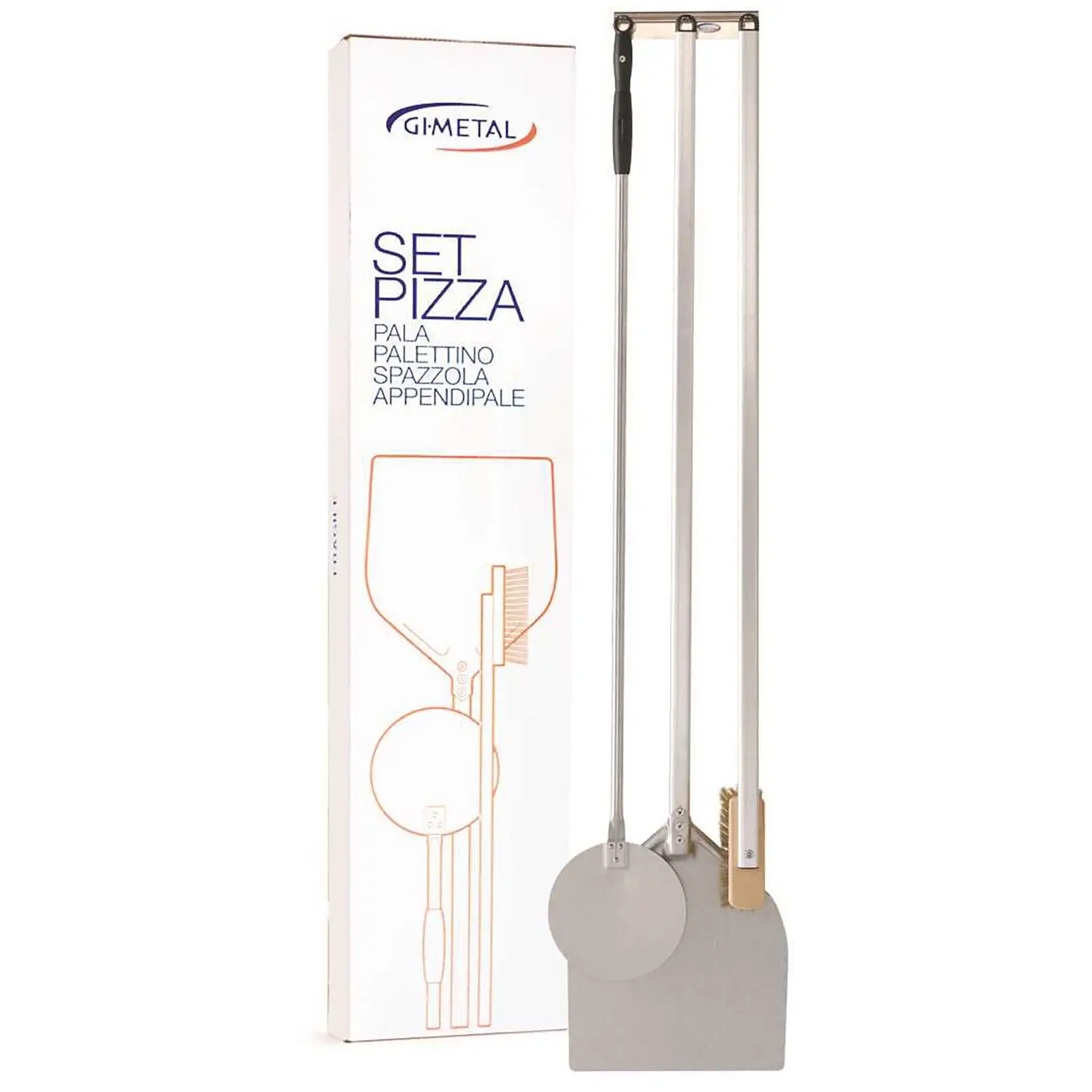 Pizza Accessories - 4 pcs. - 2 pizza shovels