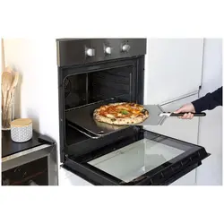 Pizzalapio - 30 x 30 cm - kahva: 25 cm - anodisoitu alumiini