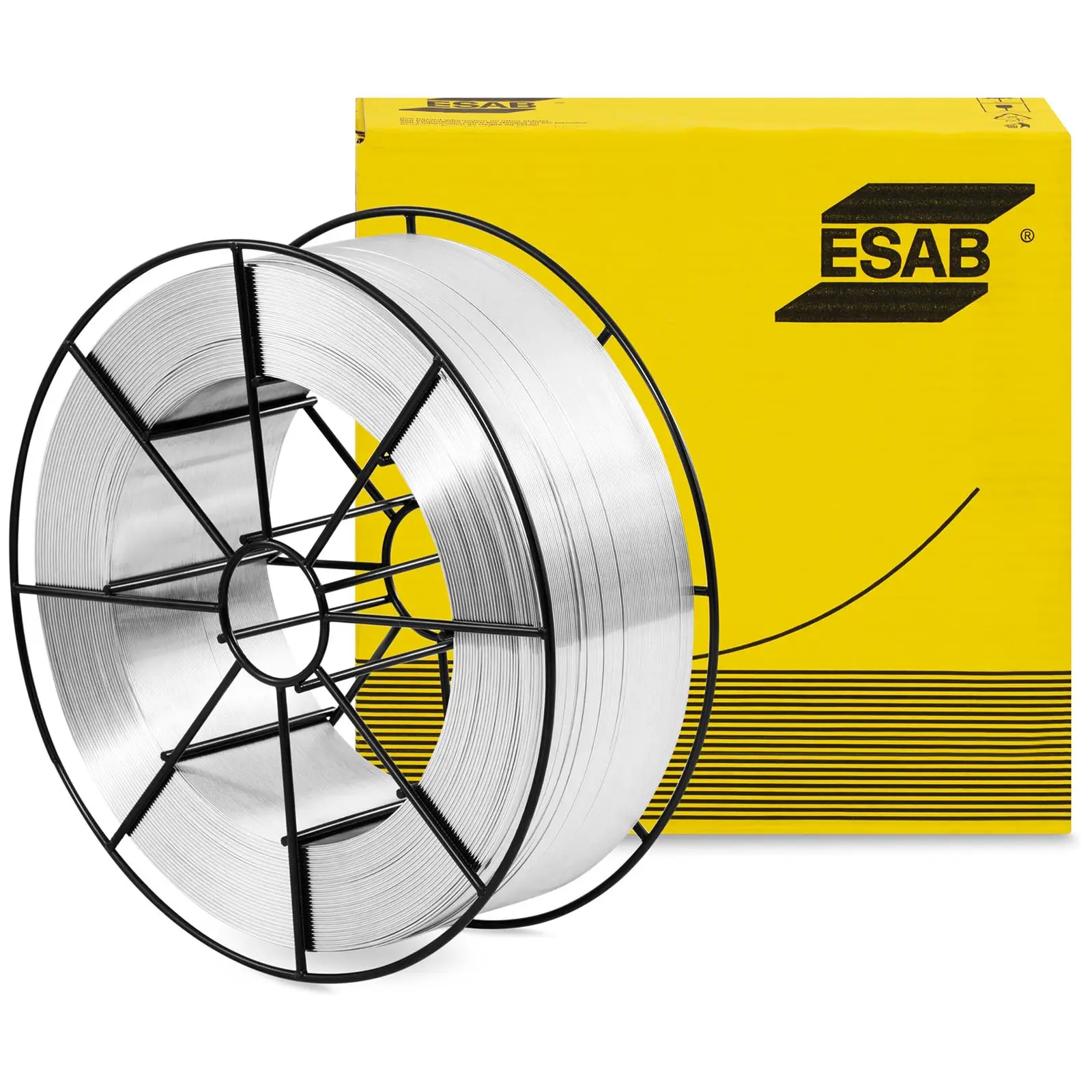 Фото - Електроди ESAB Drut spawalniczy - aluminiowy - drut lity - do stopów AlMg - 1 mm - 7 kg 