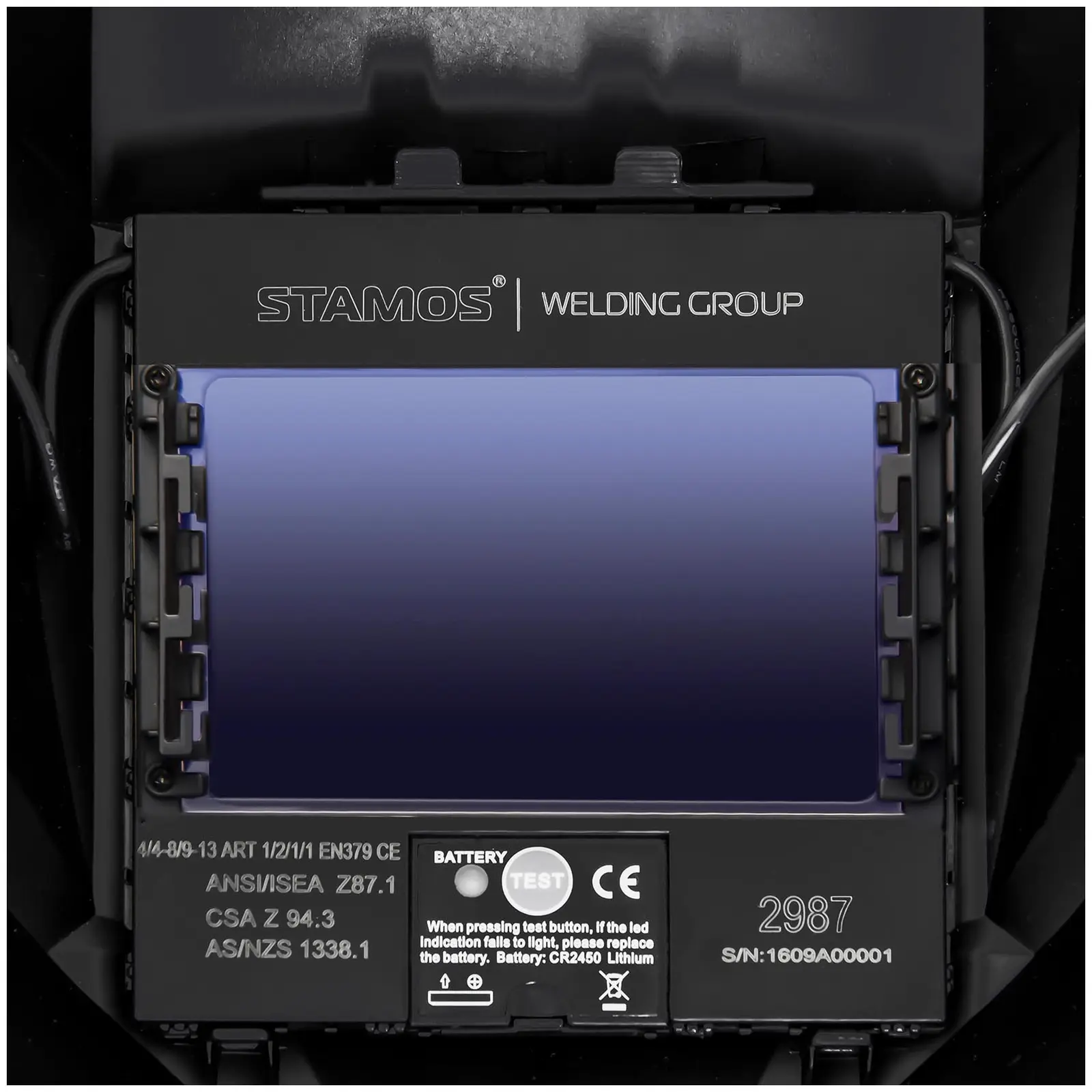 Svařovací set ALU svářečka - 200 A - 230 V - Puls - včetně nožního pedálu + Svářecí helma - Carbonic - PROFESSIONAL SERIES (5)