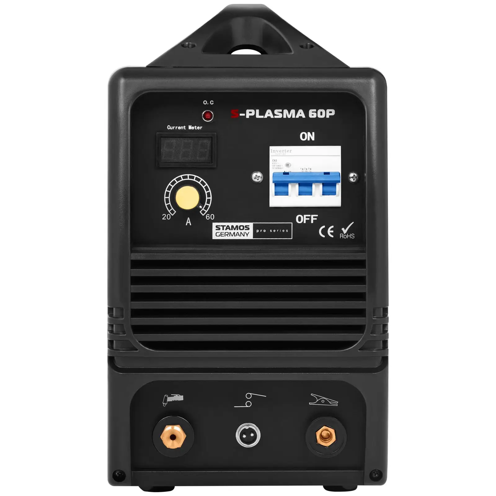 Svařovací set Plazmová řezačka - 60 A - 400 V + Svářecí helma - Carbonic - PROFESSIONAL SERIES (Rozměry (DxŠxV): 0 x 0 x 0 cm)