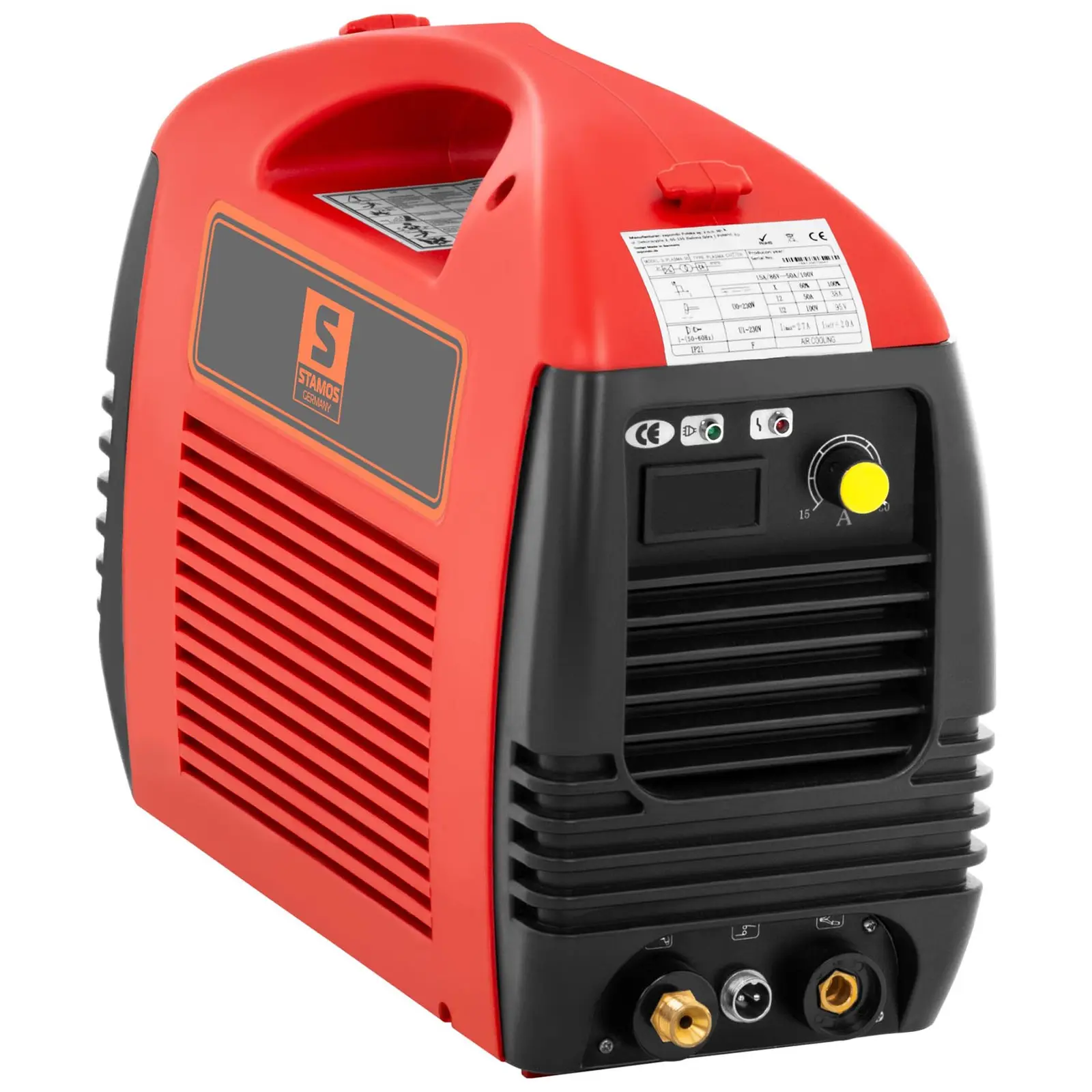 Svejsesæt - plasmaskærer - 50 A - 230 V - Basic - svejsehjelm firestarter 500