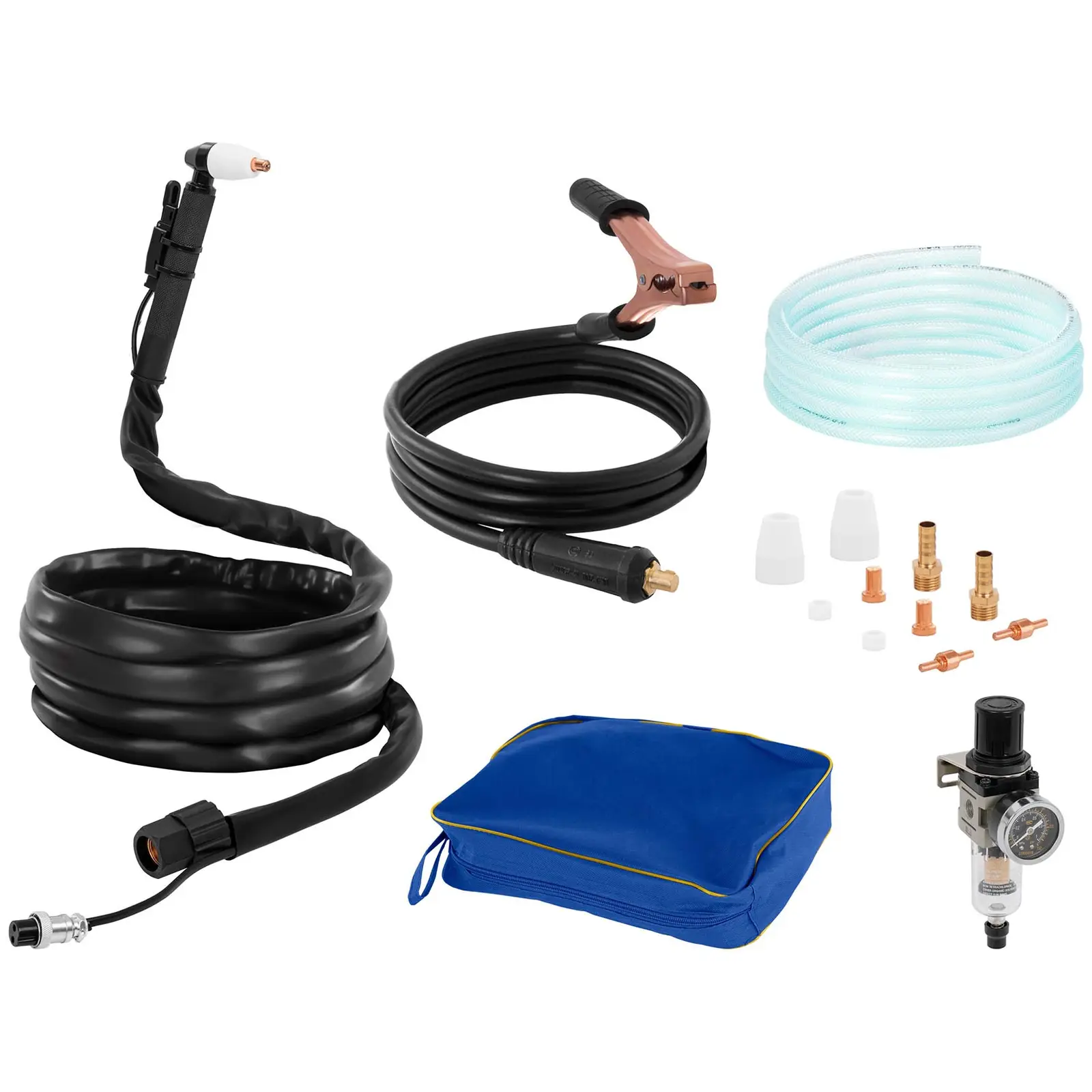 Schweißset Plasmaschneider - 50 A - 230 V - Basic + Schweißhelm – Firestarter 500 (Versandgewicht: 0 kg)