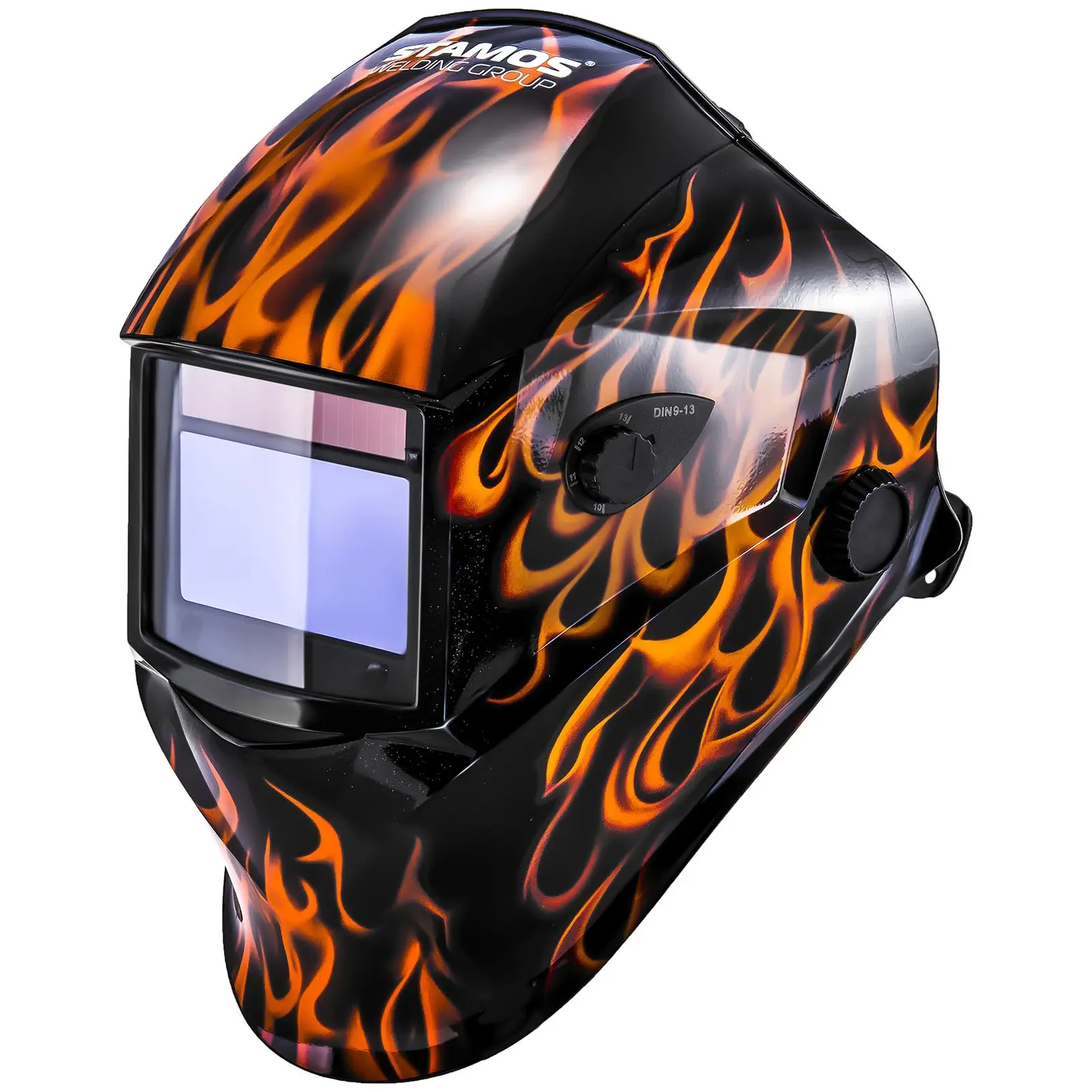 Svařovací set TIG svářečka - 250 A - 230 V - přenosná + Svářecí helma - Firestarter 500 - ADVANCED SERIES