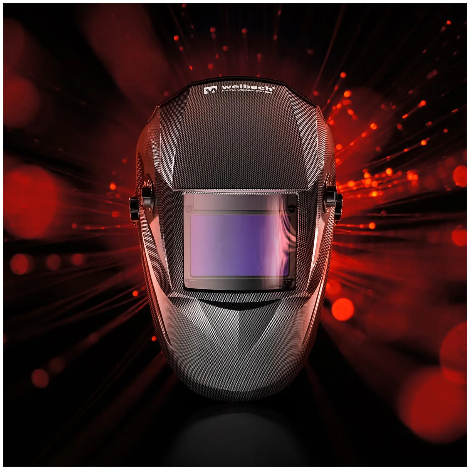 Welding Set Combined Welder - TIG 180 A - Cut 50 A - MMA - PRO + Welding helmet – Carbonic - PROFESSIONAL SERIES