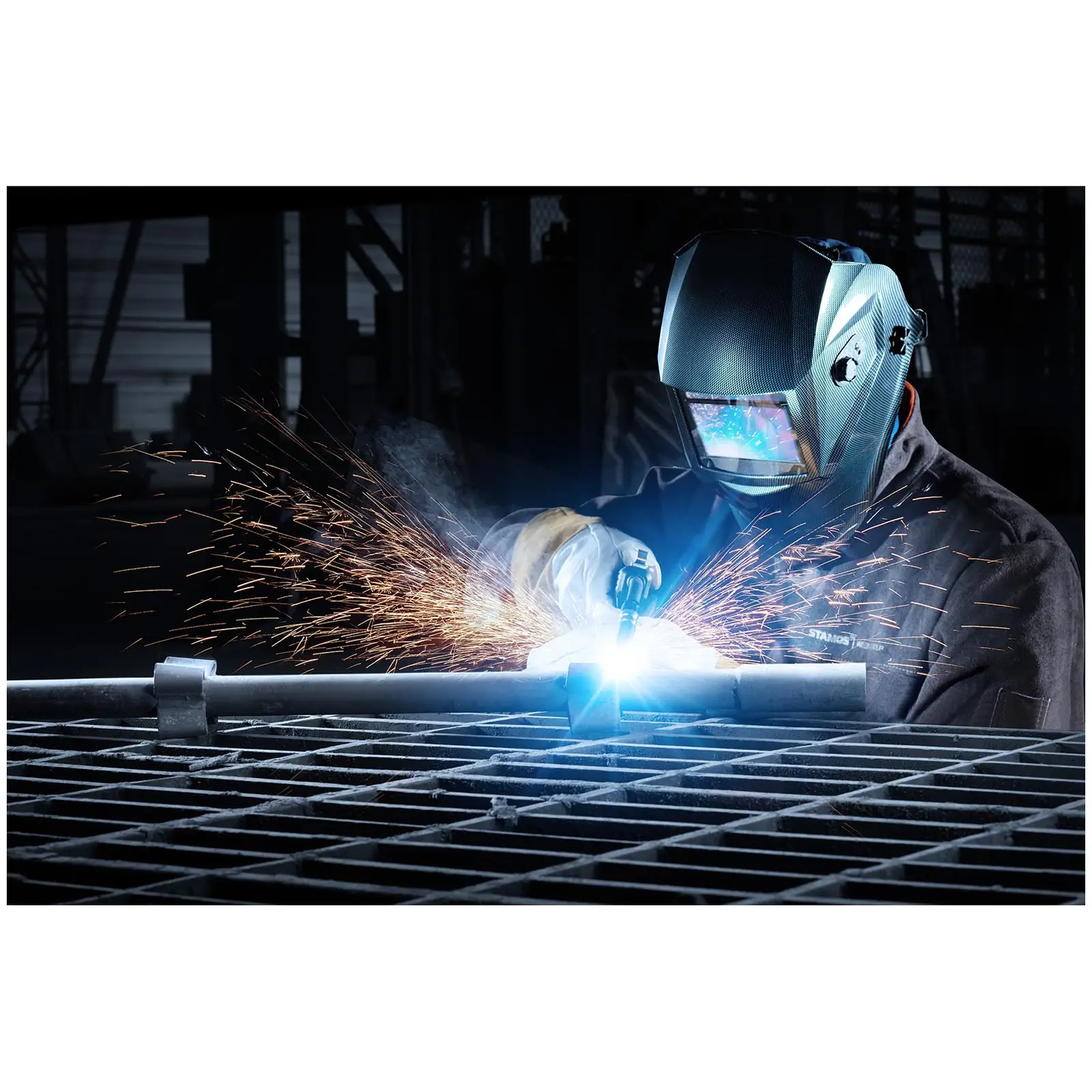 Svařovací set MIG/MAG svářečka - 250 A - 230 V - přenosná + Svářecí helma - Firestarter 500 - ADVANCED SERIES (Hmotnost zásilky: 0 kg)