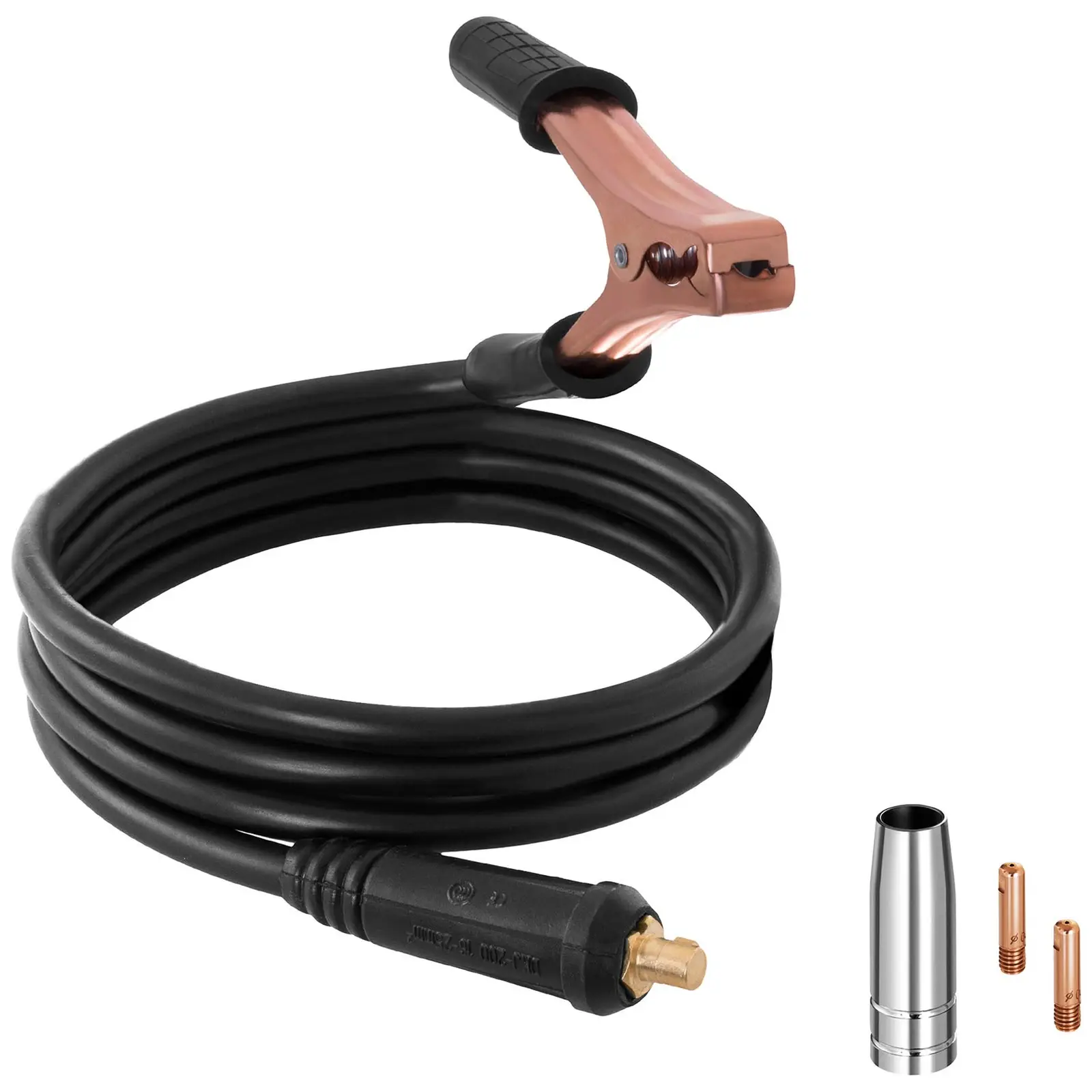 Svařovací set MIG/MAG svářečka - 250 A - 230 V - přenosná + Svářecí helma - Firestarter 500 - ADVANCED SERIES (6)