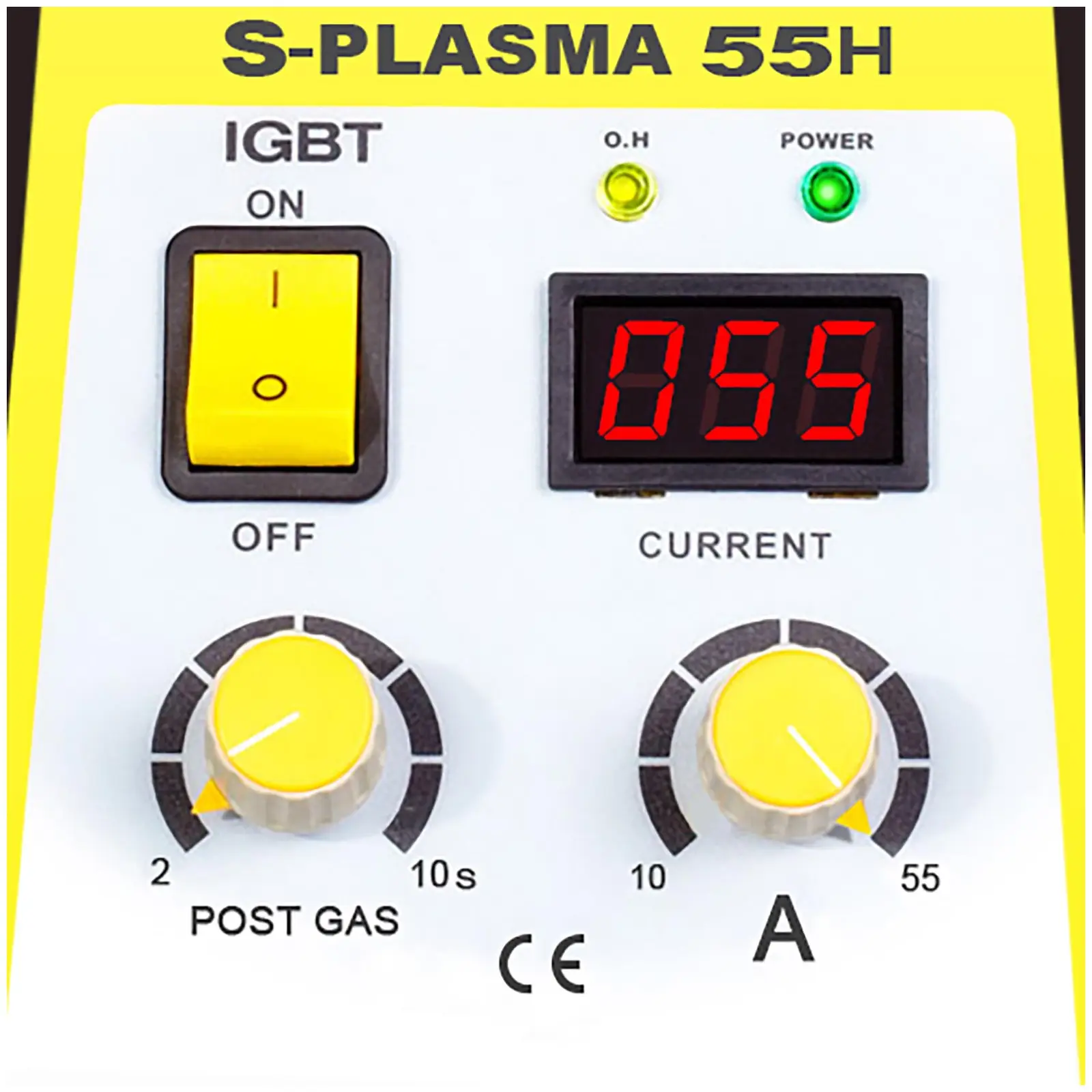 Svejsesæt - plasmaskærer - 55 A - 230 V - kontakttænding - svejsehjelm Sub Zero