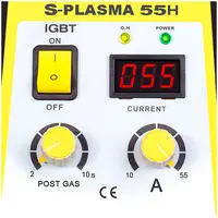 Set di saldatura Tagliatrice al plasma - 55 A - 230 V + Maschera da saldatore - Sub Zero - EASY SERIES