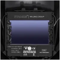 Schweißset WIG Schweißgerät - 200 A - 230 V - Puls - digital - 2/4 Takt + Schweißhelm – Carbonic