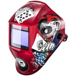 Welding Set CNC Plasma Cutter - 125 A - 400 V - Pilot Ignition + Welding helmet –Pokerface - PROFESSIONAL SERIES