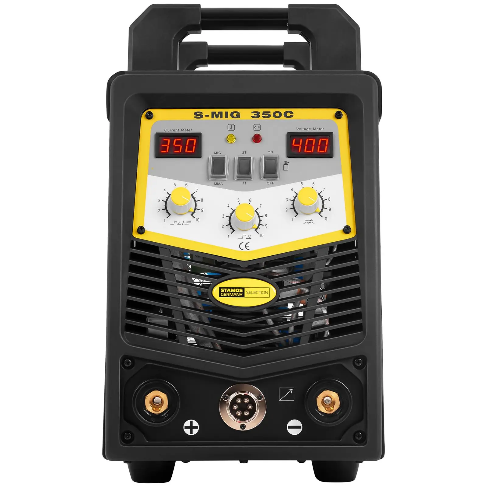 Svařovací set MIG/MAG svářečka - 350 A - 400 V - 2/4 takt + Svářecí helma - Metalator - EXPERT SERIES (Rozměry (DxŠxV): 0 x 0 x 0 cm)