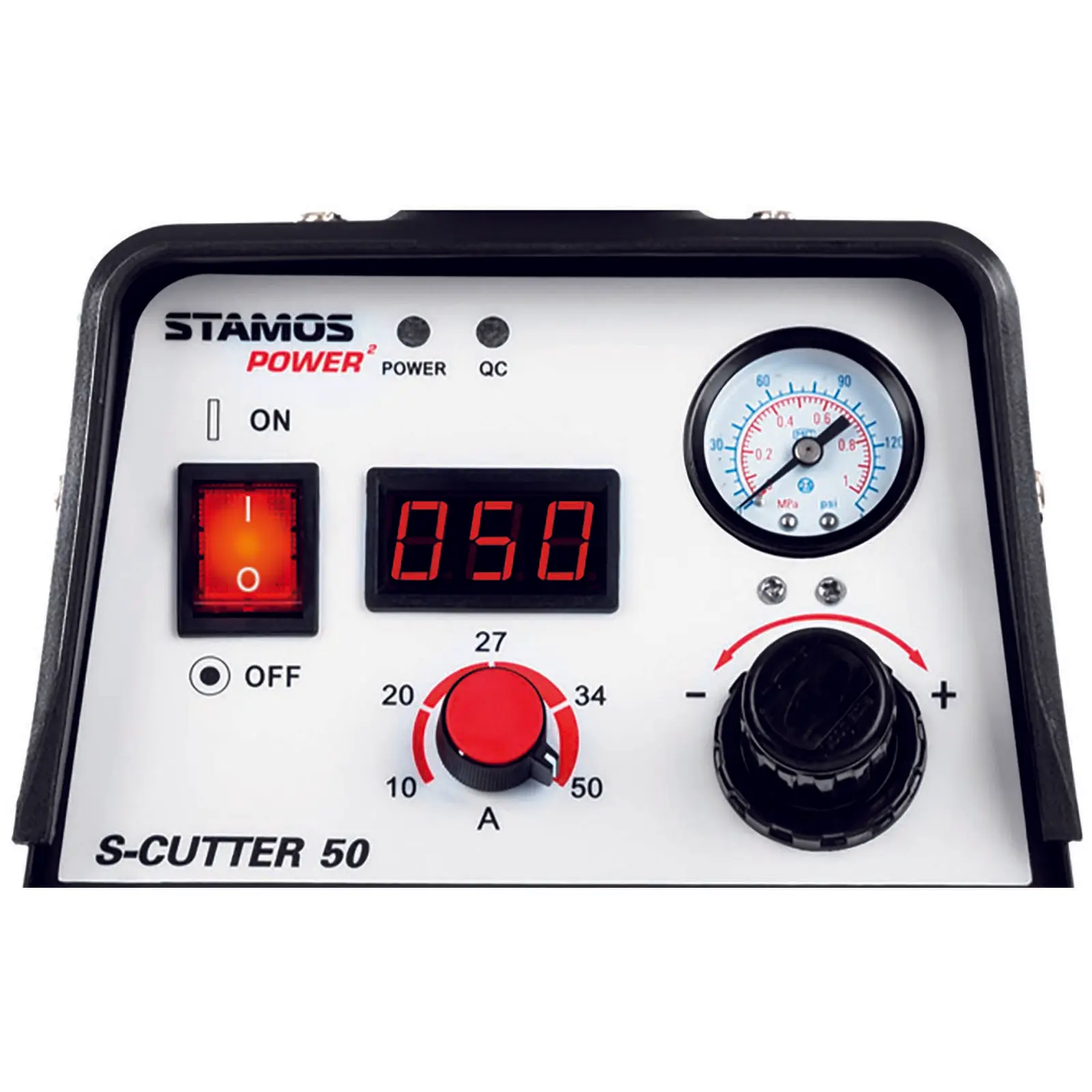 Svařovací set Plazmová řezačka - 50 A - 230 V - Pro + Svářecí helma - Firestarter 500 - ADVANCED SERIES (Rozměry zásilky (DxŠxV): 0 x 0 x 0 cm)