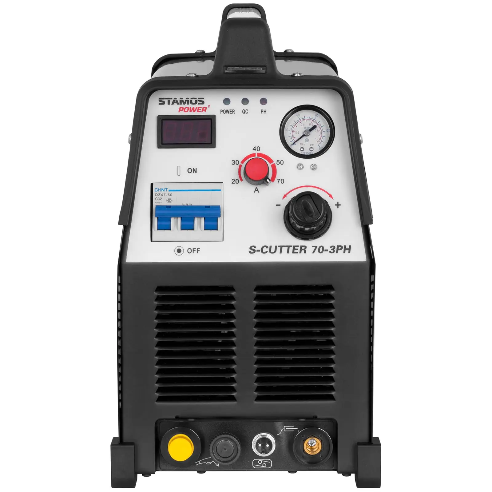 Plasmasnijder - 70 A - 400 V - Pilotontsteking + Lashelm – Carbonic – PROFESSIONAL SERIES (Afmetingen (LxWxH): 0 x 0 x 0 cm)