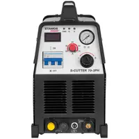 Plasmaskärare - 70 A - 400 V - pilottändning + Svetshjälm – Carbonic – Professional Series