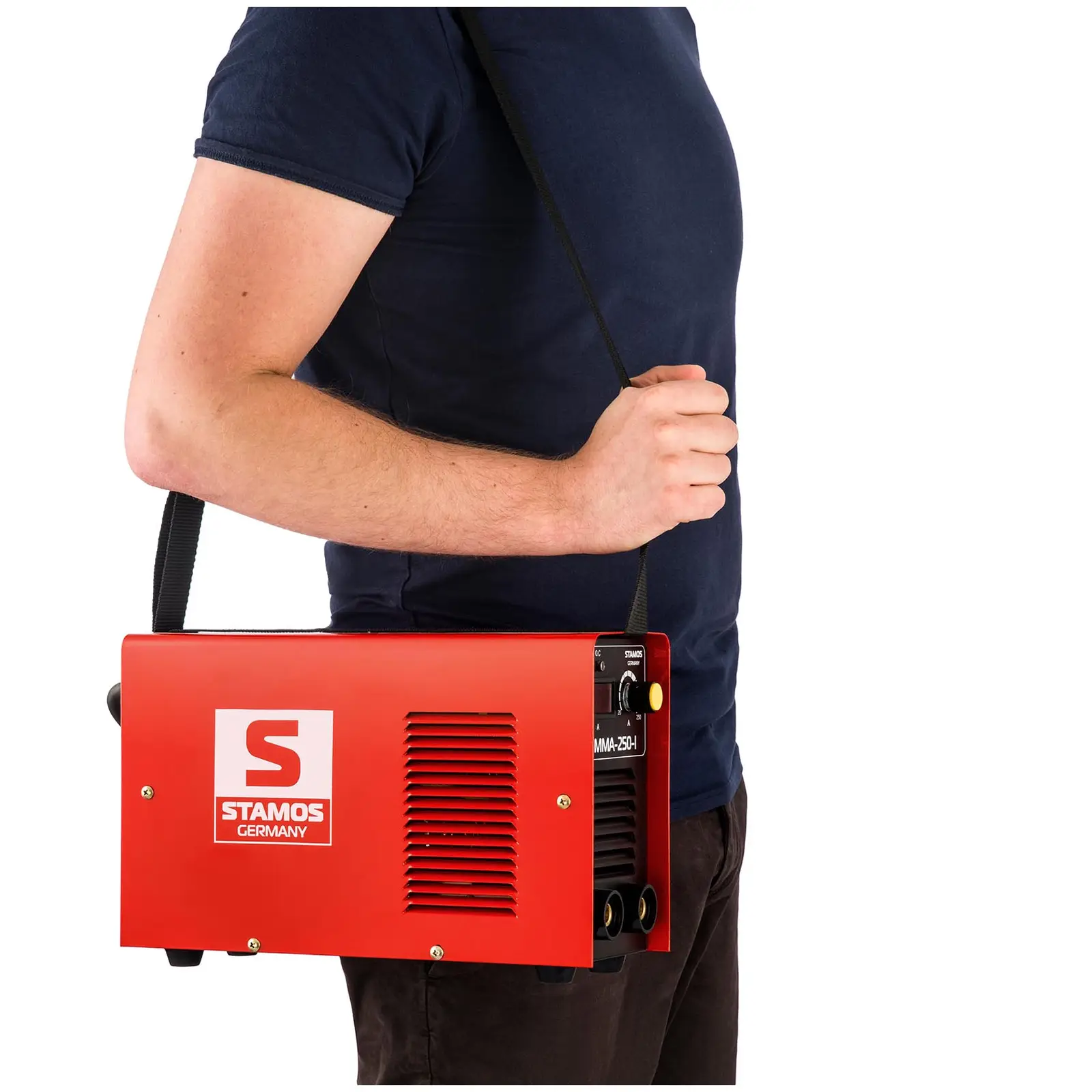 Svařovací set Elektrodová svářečka - 250 A - 230 V - IGBT + Svářecí helma - Sub Zero - EASY SERIES (Hmotnost: 0 kg)