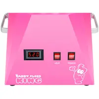 Suikerspinmachine set - 52 cm - roze