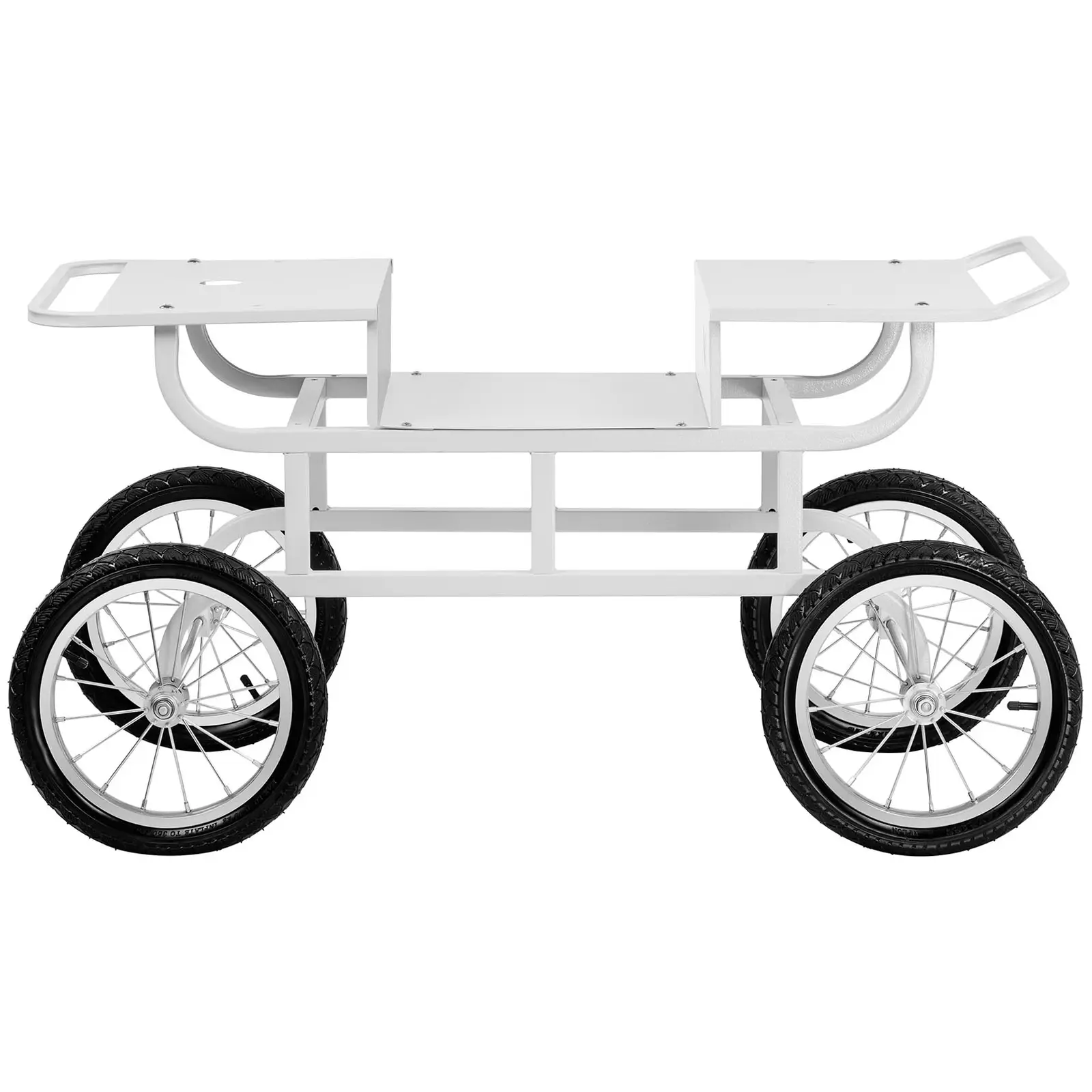 Souprava stroje na výrobu cukrové vaty - 52 cm - růžová/bílá (8)