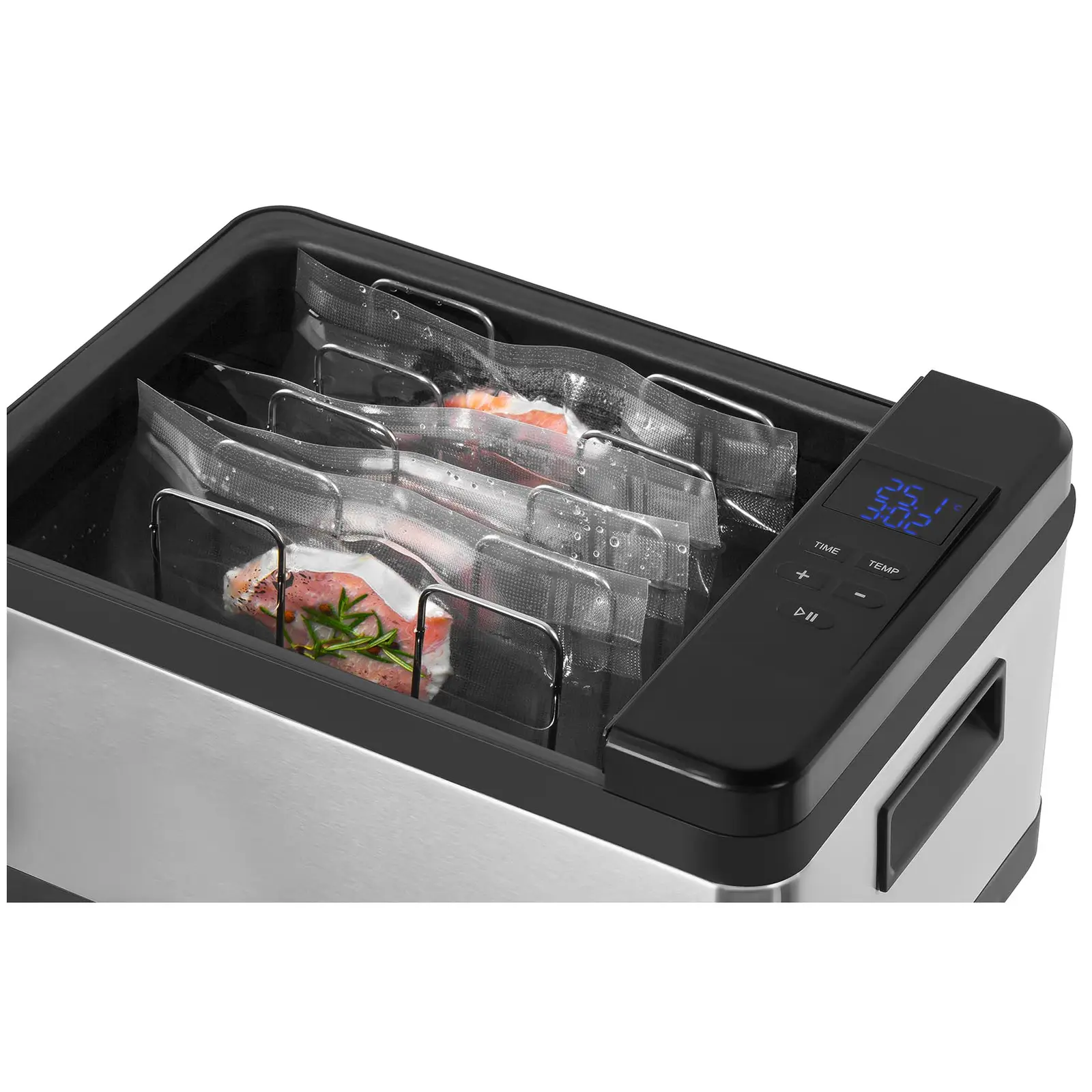 Sous-Vide Cooker Set - Incl. Vacuum Sealer and Vacuum Rollers - 8 L