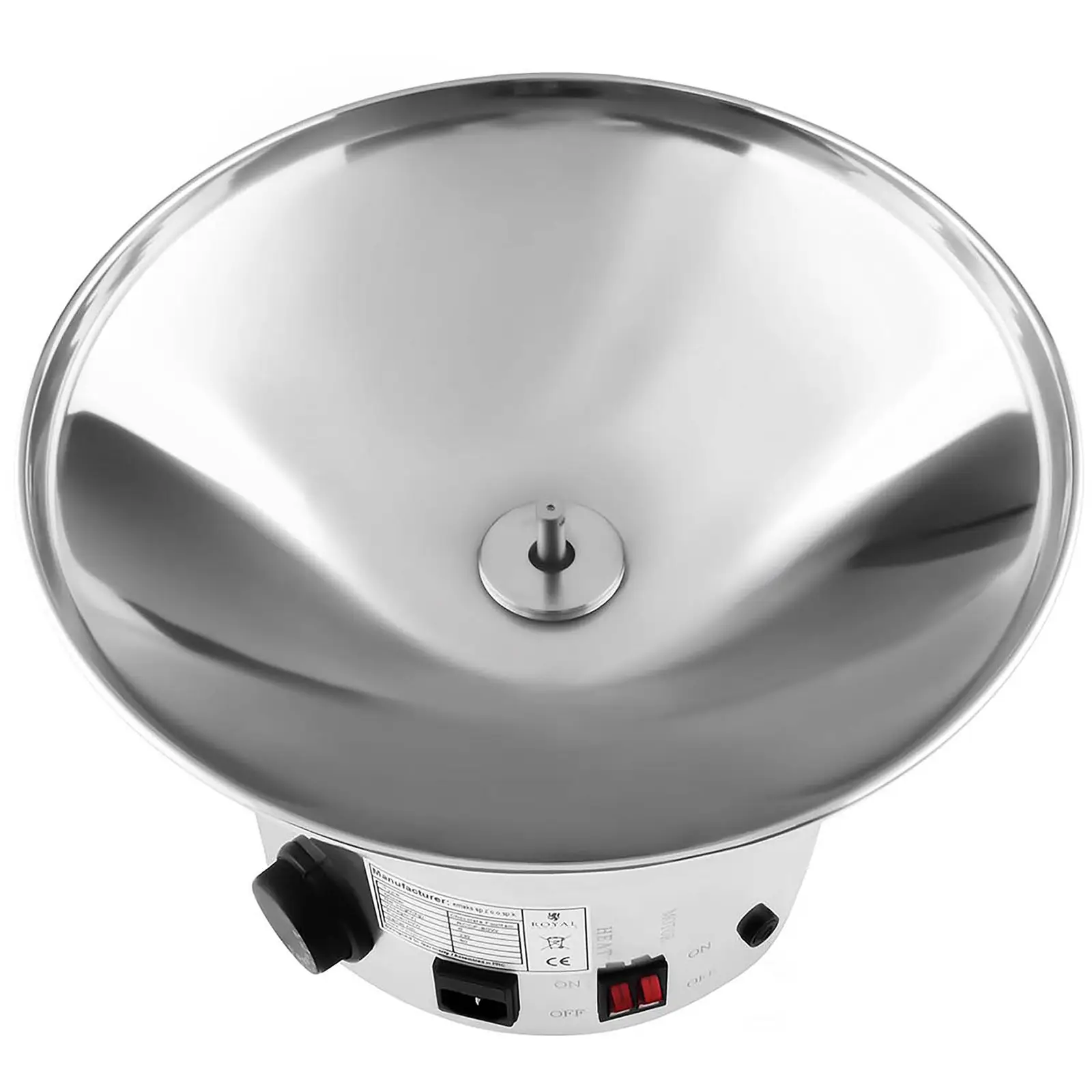 Set fontaine chocolat - 4 étages - 6 kg avec table lumineuse (Poids de l'envoi: 0 kg)