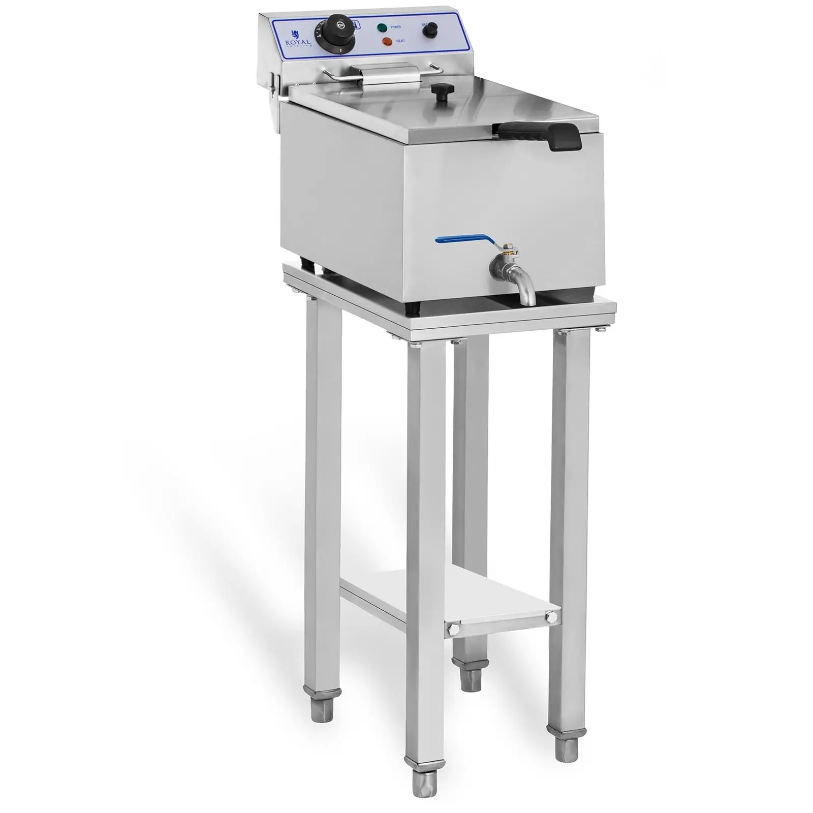 Electric Fryer - 1 x 17 Litres - with Shelf