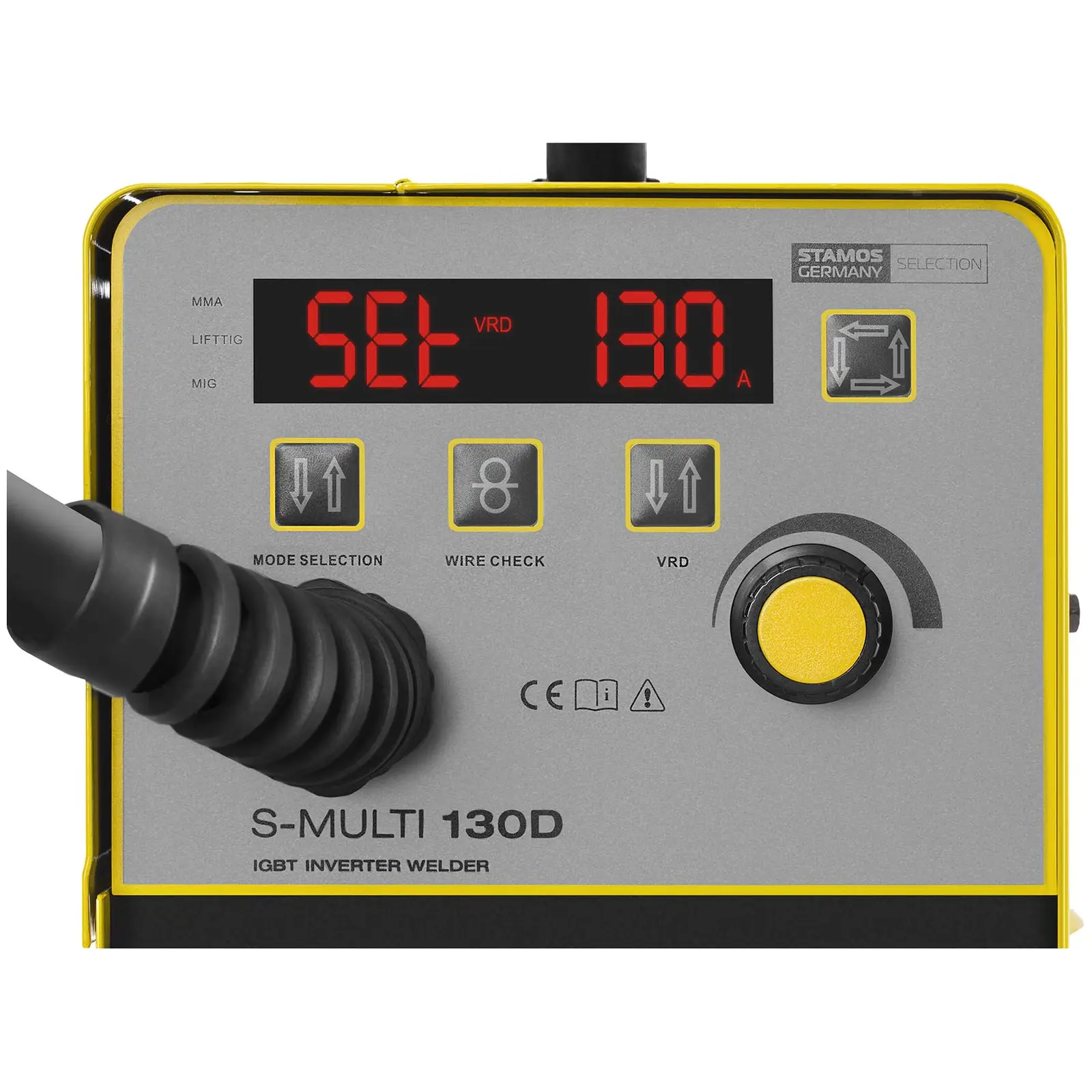 Soldadora multiproceso - 130 A - MIG/MAG - TIG Liftarc - MMA