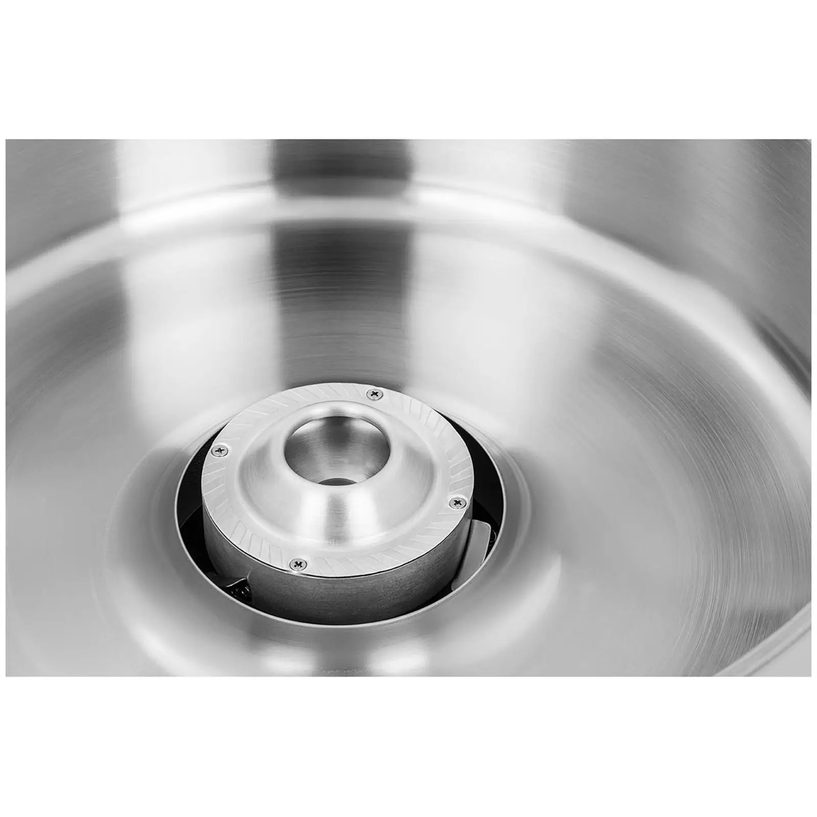 Machine barbe à papa - 100 bâtons - 52cm - 1200W - Chariot - Couvercle (Dimensions (LxlxH): 0 x 0 x 0 cm)