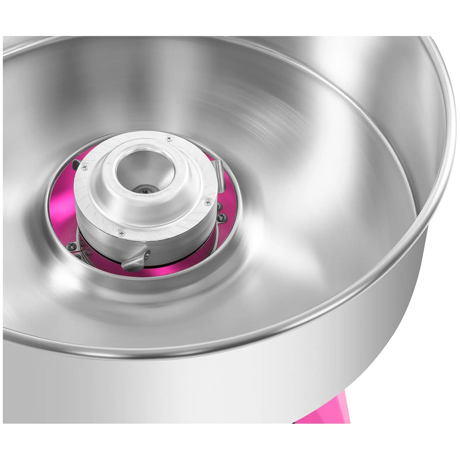 Stroj na cukrovou vatu v sadě s LED svítícími tyčinkami - 52 cm - 1 030 W - 50 ks (6)