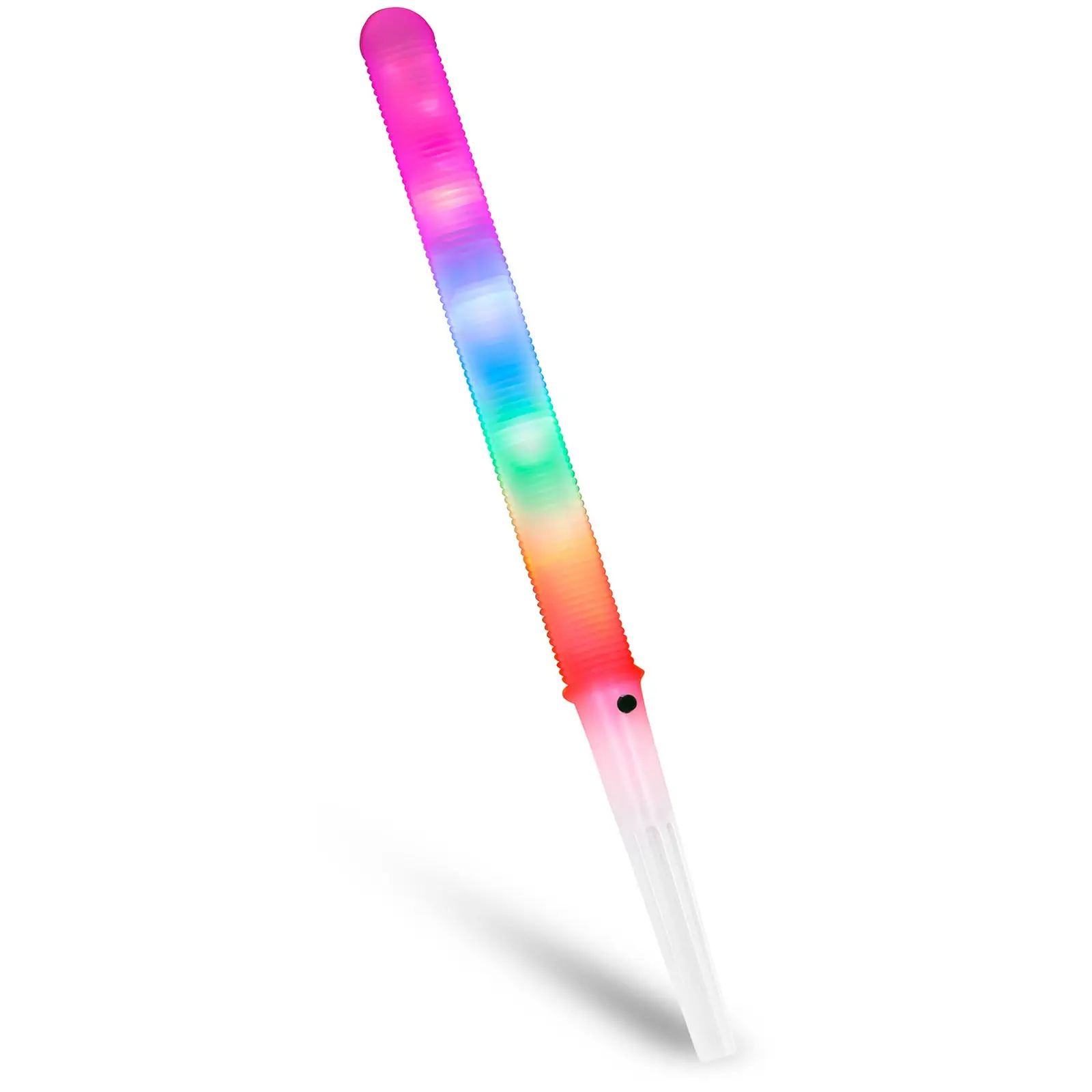 Stroj na cukrovou vatu v sadě s LED svítícími tyčinkami a vozíkem - 52 cm - 1 200 W - tyrkysový (Vozík: Ano)