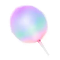 Candy Floss Machine with LED Cotton Candy Sticks - 62 cm - 1,500 W