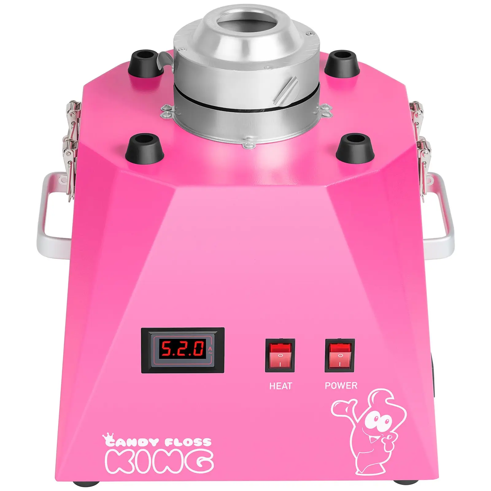 Hattarakonesetti - LED-valotikku - suojakupu - 52 cm - 1 030 W - vaaleanpunainen