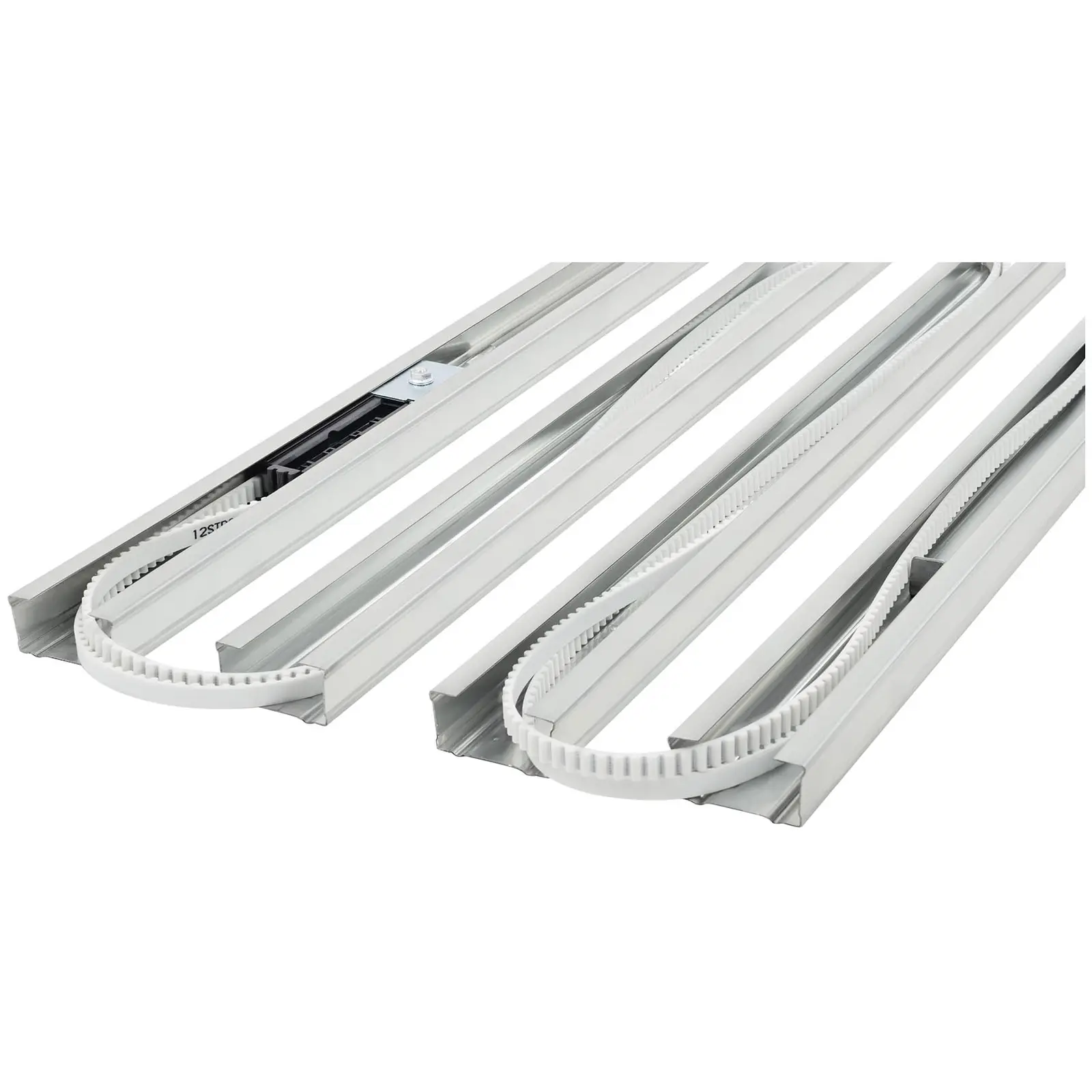 Portone sezionale SET con motore - 2.375 x 2.125 mm - bianco - 800 N