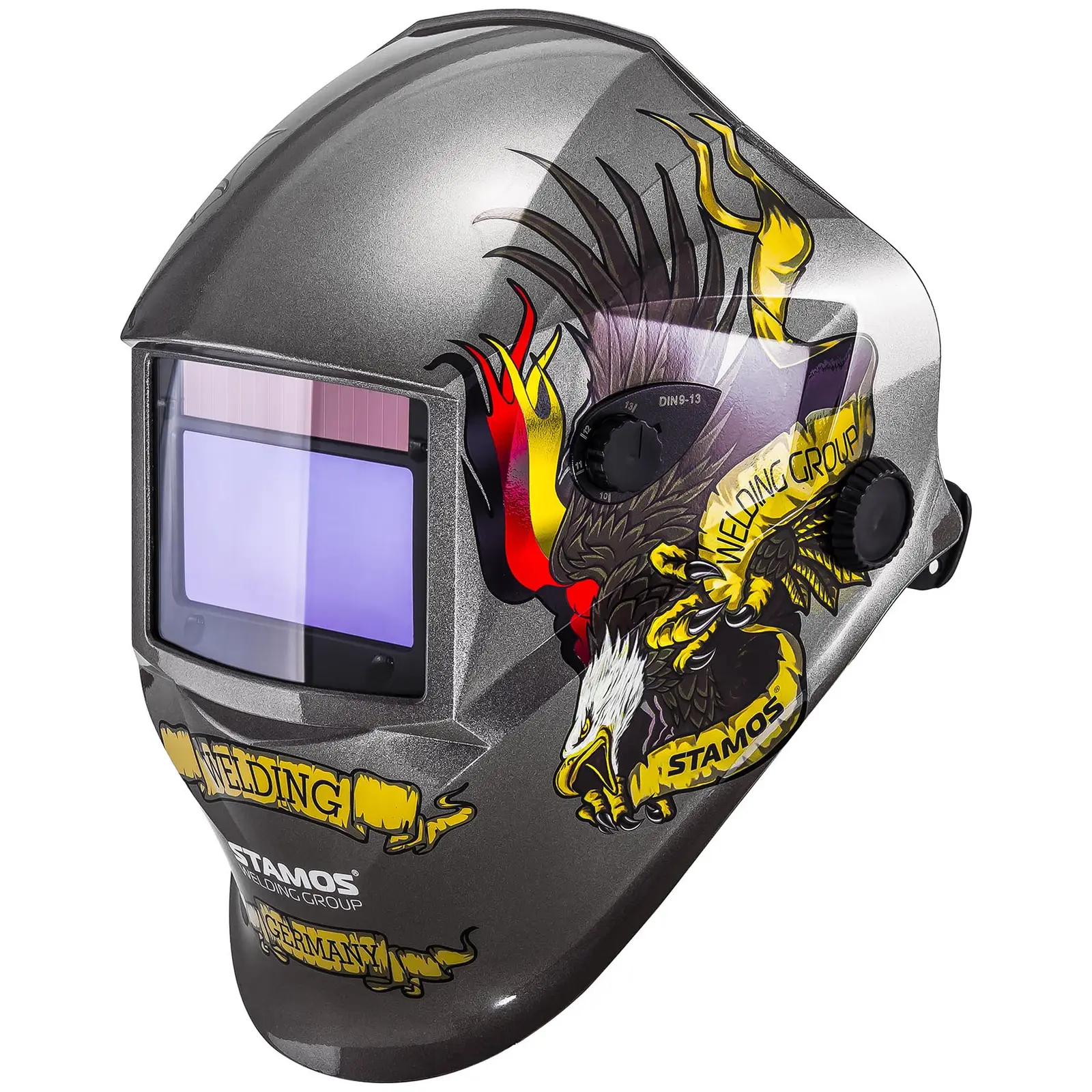 Schweißset WIG Schweißgerät - 200 A - IGBT + Schweißhelm EAGLE EYE