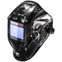 Svářecí sada - TIG svářečka - 200 A - IGBT + svářecí helma METALATOR + svářečské rukavice