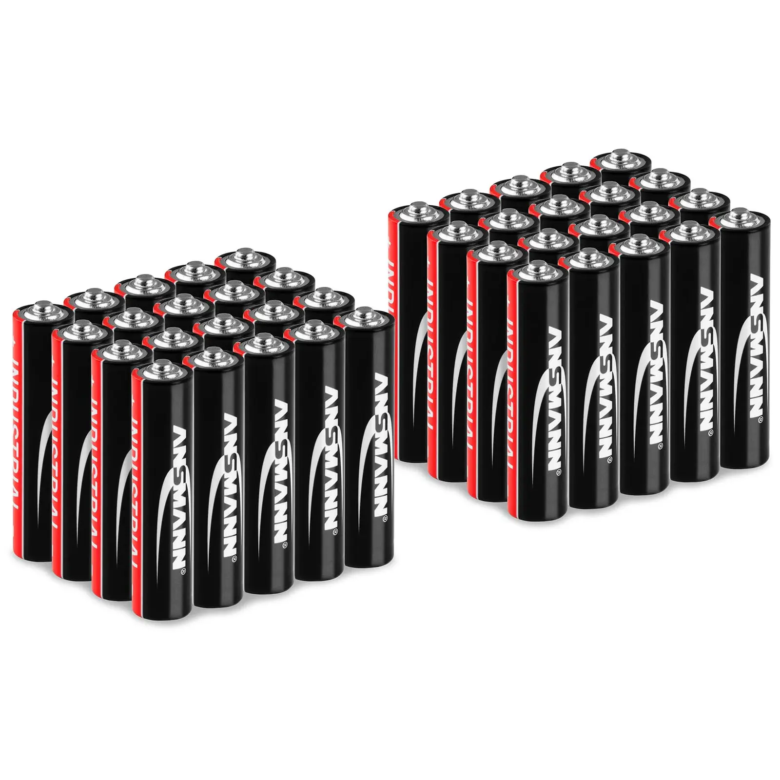 Set risparmio 40 batterie alcaline AAA LR03 Ansmann INDUSTRIAL - 1,5 V