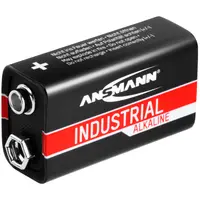 Alkaline-batterier - Ansmann INDUSTRIAL - 20 stk. firkantede 9V-batterier 6LR61