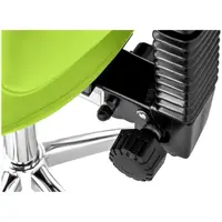 Massagebriks elektrisk - inkl. saddelstol - 3 motorer - lysegrøn