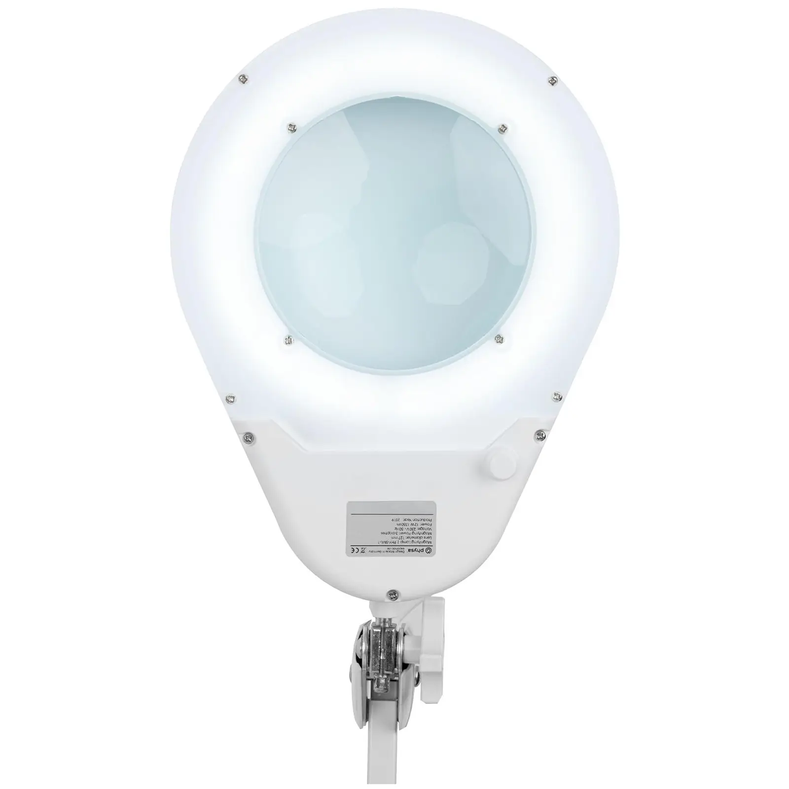 Zestaw Lampa kosmetyczna - powiększająca - 5 dpt - LED + Stojak do lampy kosmetycznej - 5 kółek