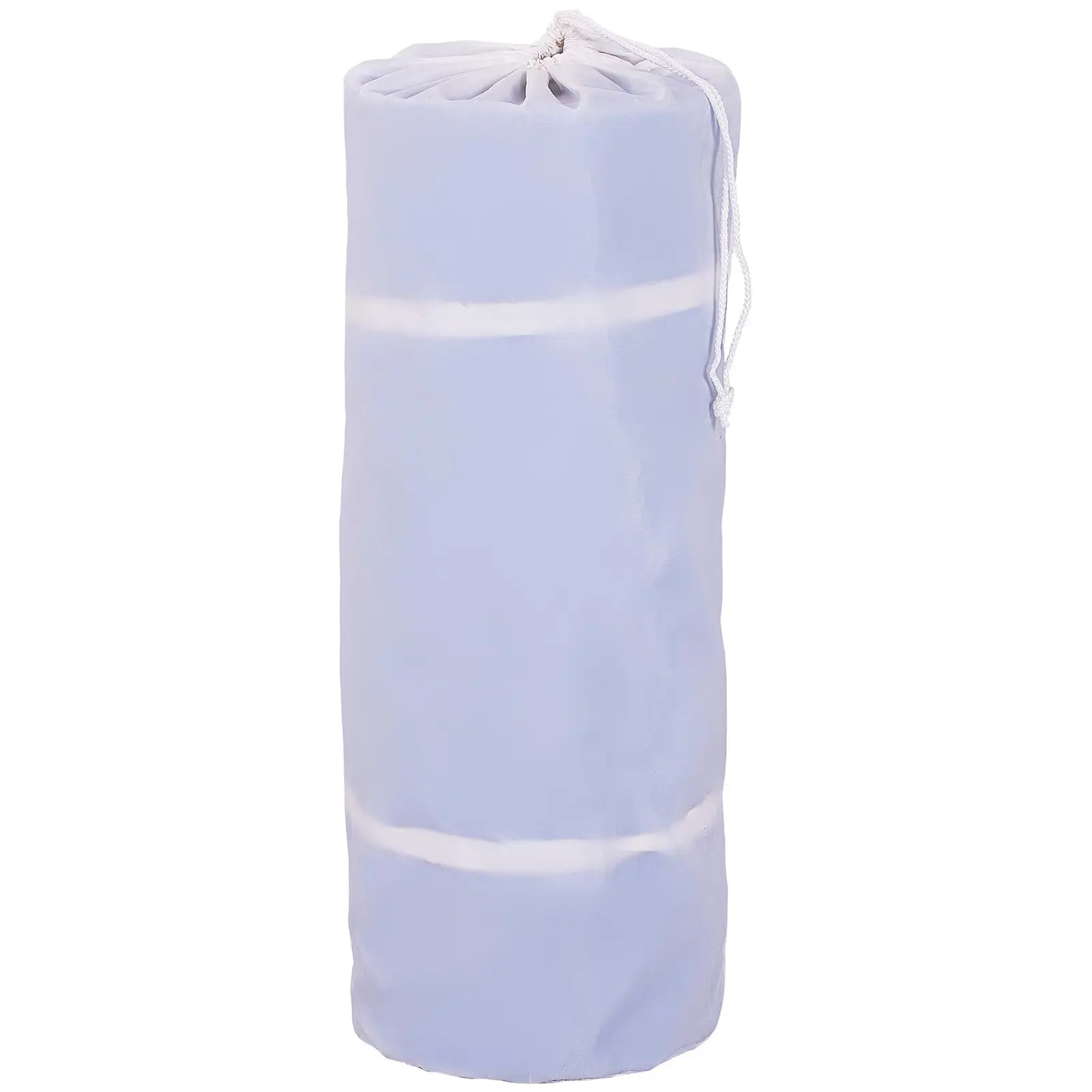 Air track avec gonfleur électrique - 400 x 100 x 20 cm - 200 kg - Bleu/blanc (Poids de l'envoi: 0 kg)