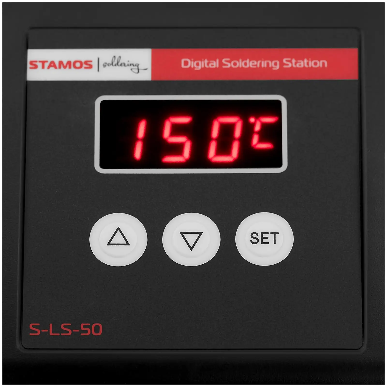 Pájecí stanice a lampa s lupou - sada - digitální - 100 W - LED (Rozměry (DxŠxV): 0 x 0 x 0 cm)