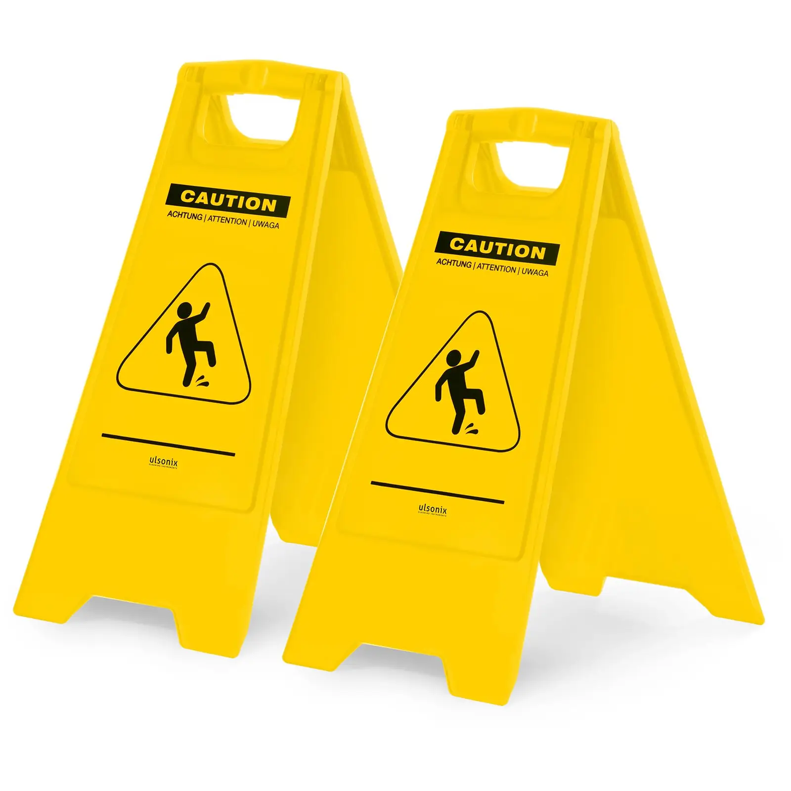 2 Wet Floor Signs