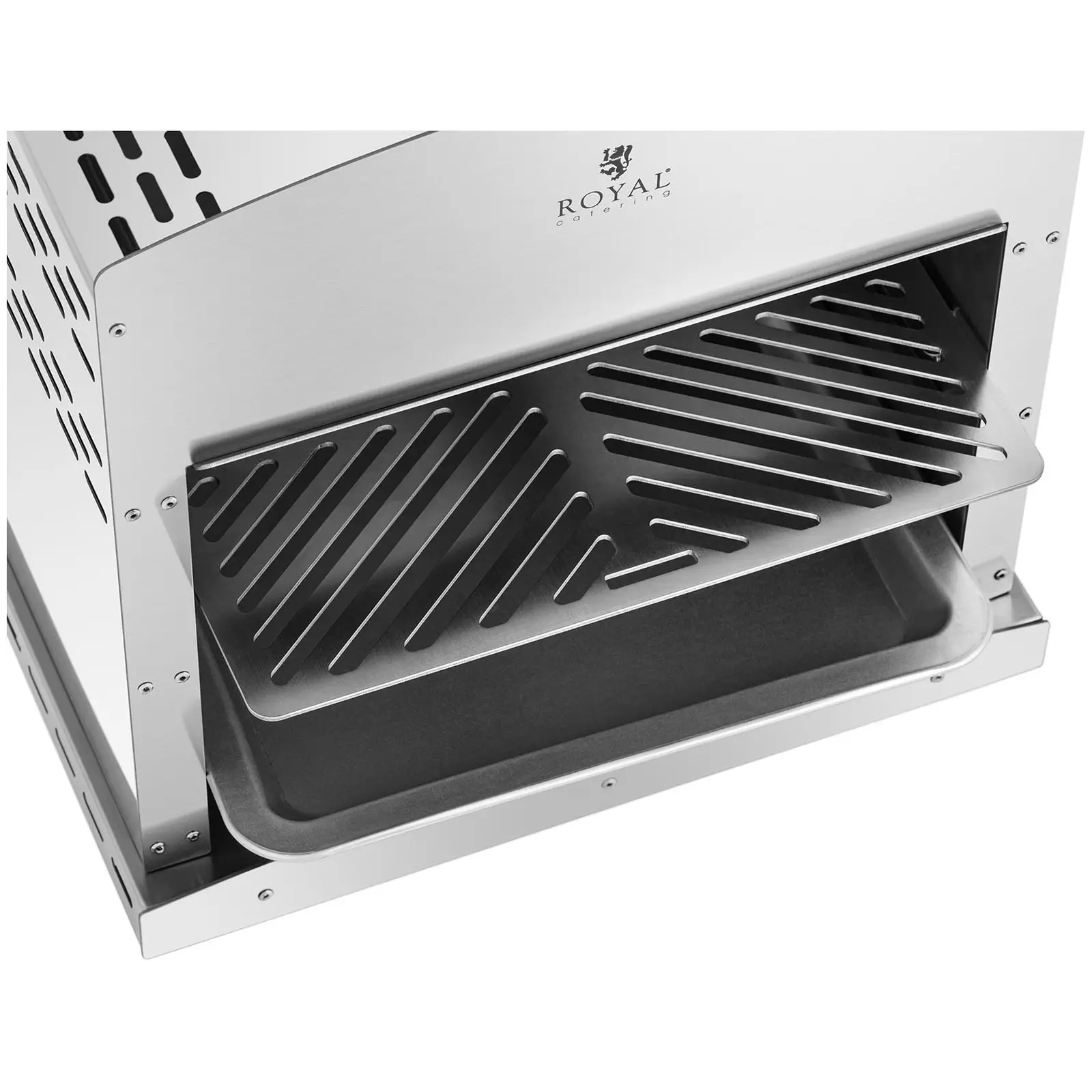 Zestaw Grill gazowy do steków - 800°C - 7800 W + Reduktor gazu - 37 mbar - Ø8 mm (Gewicht: 0 kg)