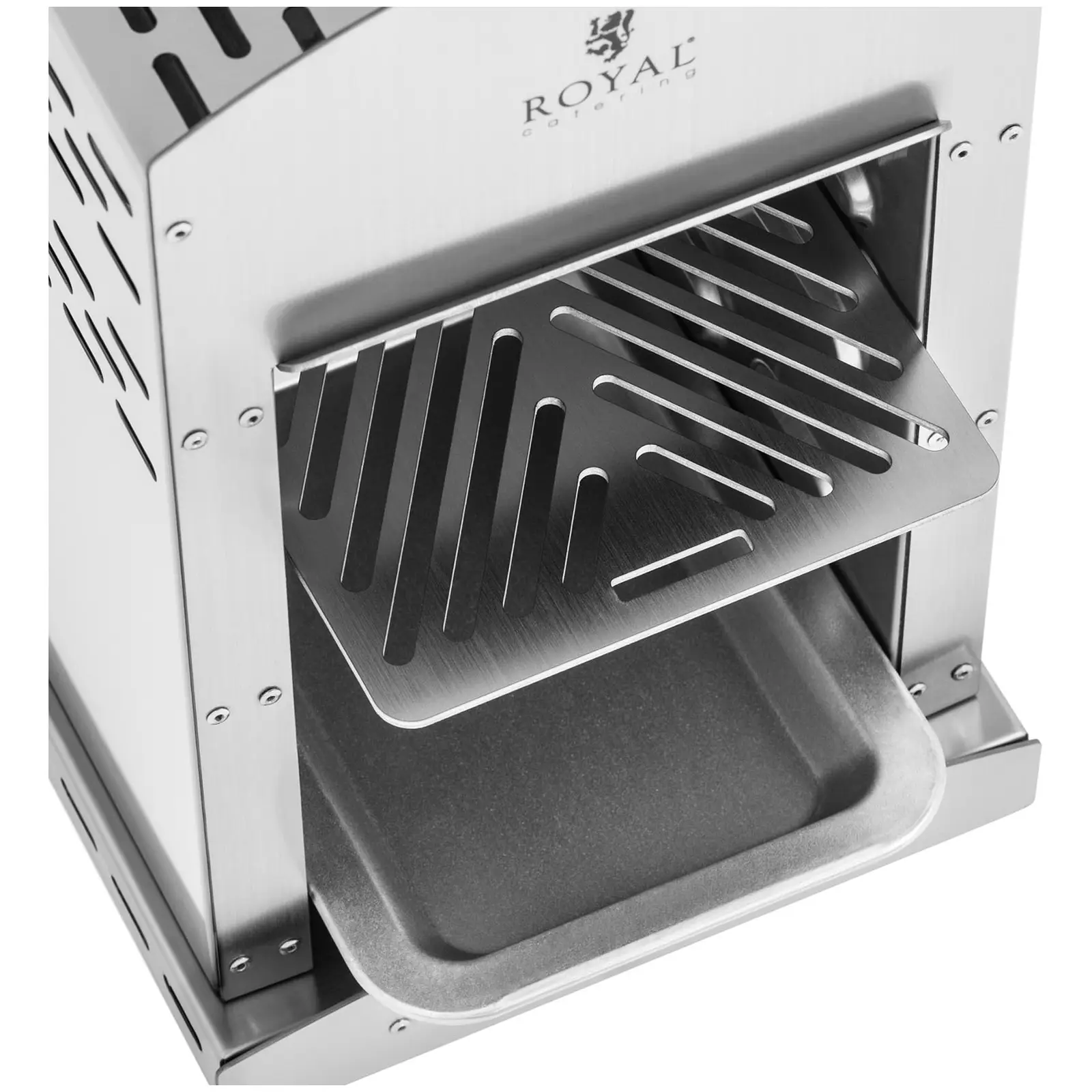 Zestaw Grill gazowy do steków - 800°C - 3500 W + Reduktor gazu - 37 mbar - Ø8 mm (Waga : 0 kg )