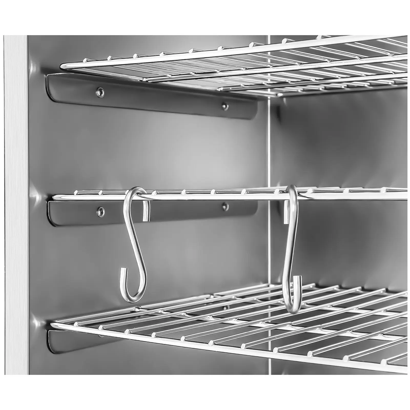Kit Fumoir avec machine sous vide - 70 l - 200 sacs - 2 brosses barbecue (Poids de l'envoi: 0 kg)