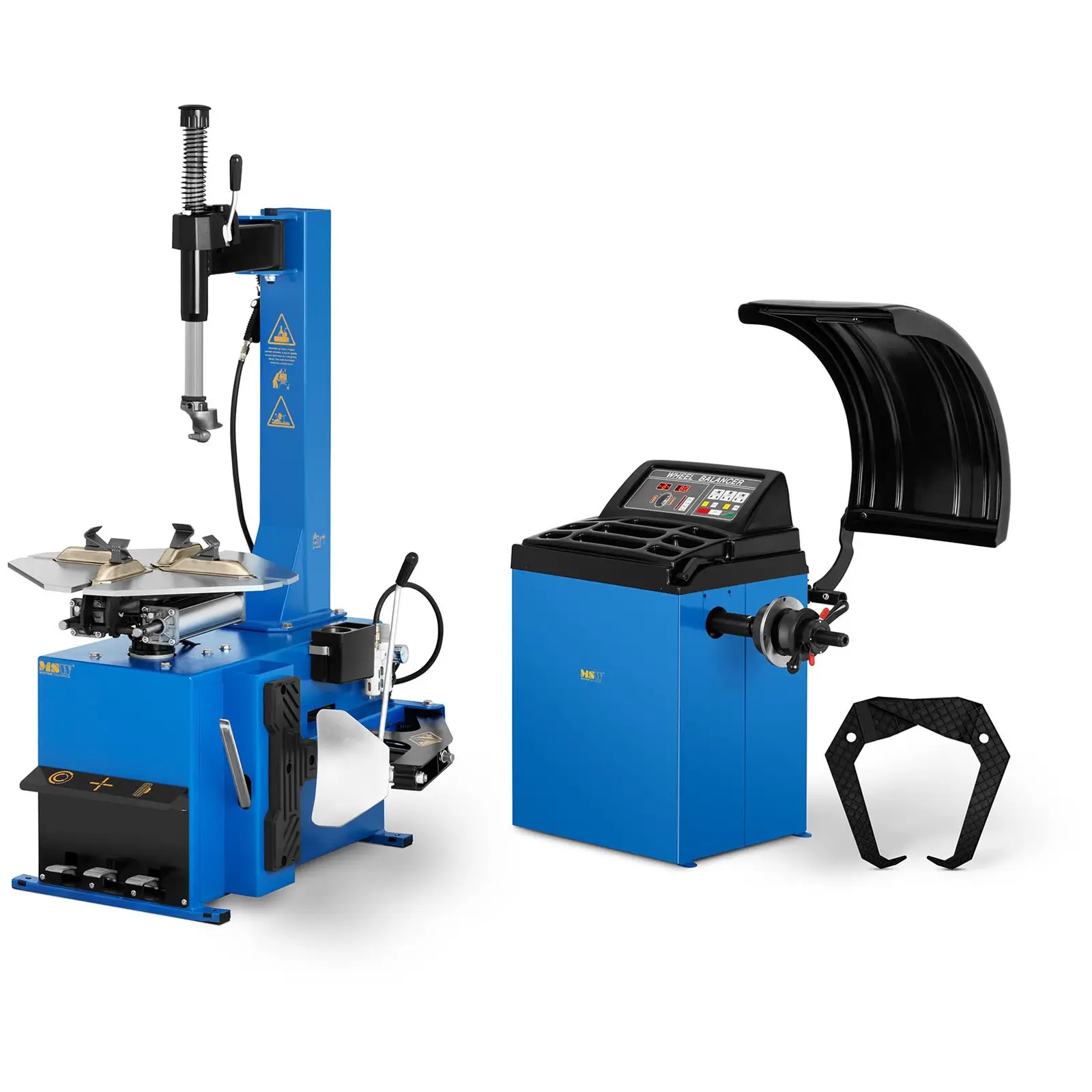 Tyre Changer Machine and Wheel Balancing Machine Set - 750 W - 11 to 21" - 4 to 7 s