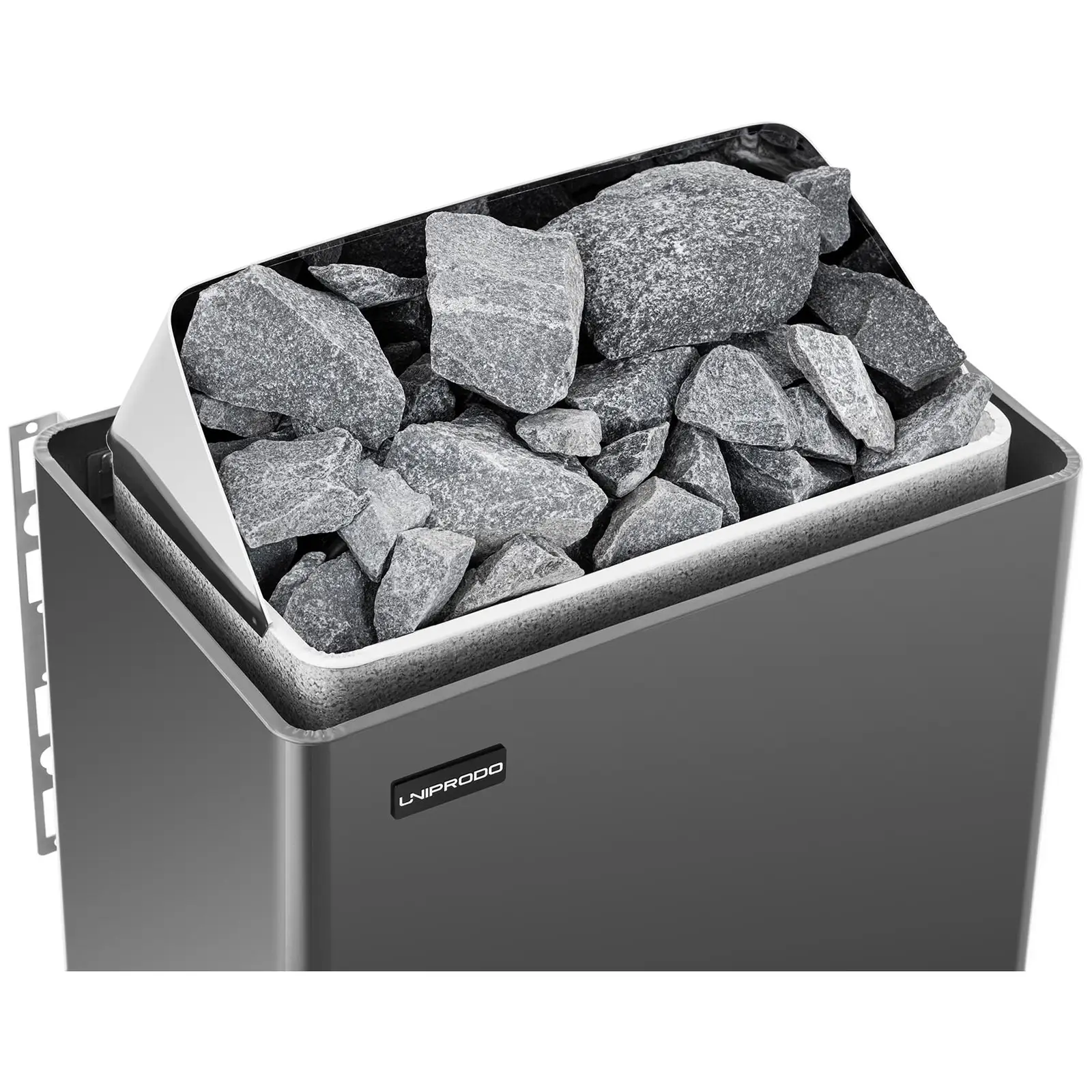 Saunaovn - sæt inkl. kontrolpanel - 6 kW - 30 til 110 °C (Vægt: 0 kg)
