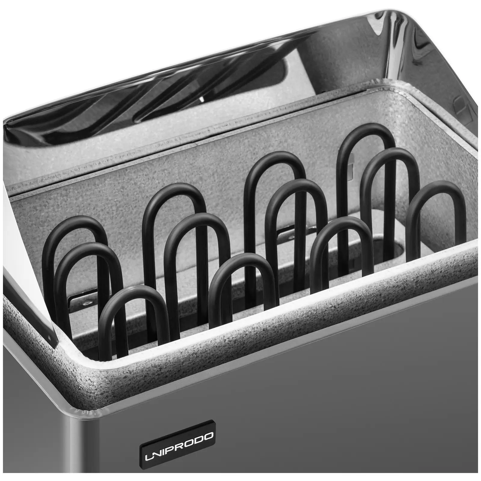 Saunaovn - sæt inkl. kontrolpanel - 6 kW - 30 til 110 °C (Forsendelsesmål (LxBxH): 0 x 0 x 0 cm)